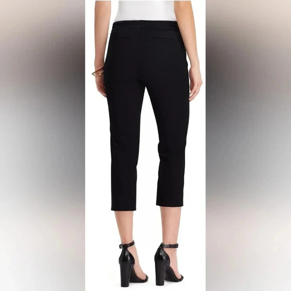 Chaps, Size 12, Black Stretch Slim Capris - Picture 10 of 10